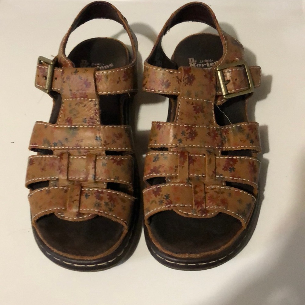Rare Floral Dr marten Carolyn sandals